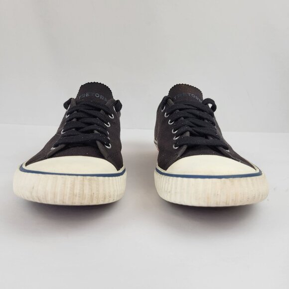 Tretorn Tournament Lace Up Canvas Sneakers Black 9W - Picture 9 of 11